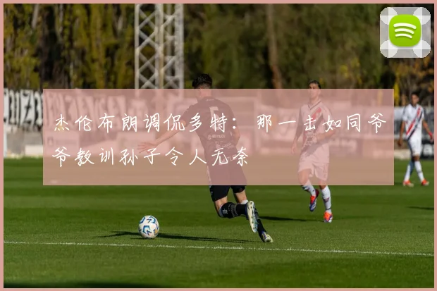 杰伦布朗调侃多特：那一击如同爷爷教训孙子令人无奈